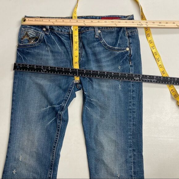 VIGOSS Jeans Women’s Distressed Jeans , Size 11 Juniors 15 - Picture 10 of 14